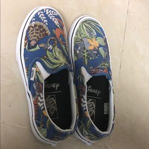 Disney Vans Jungle Book slip on shoes